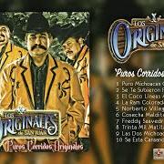 Le texte musical SE TE SUBIERON PATRON de LOS ORIGINALES DE SAN JUAN est également présent dans l'album Puros corridos originales (2009)