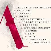 Le texte musical CAUGHT IN THE MIDDLE de ANASTACIA est également présent dans l'album Evolution (2017)
