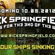 Le texte musical DEPRAVITY de RICK SPRINGFIELD est également présent dans l'album Songs for the end of the world (2012)