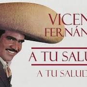 Le texte musical TU SALUD de VICENTE FERNANDEZ est également présent dans l'album A tu salud (1976)