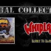 Le texte musical ESSENCE OF EVIL de WHIPLASH est également présent dans l'album Insult to injury (1990)