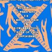 Le texte musical CELEBRATION de X JAPAN est également présent dans l'album Blue blood (1989)