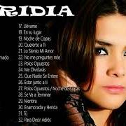 Le texte musical CON SOLO UNA MIRADA de YURIDIA est également présent dans l'album Para mí