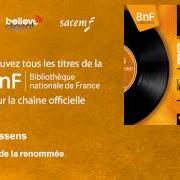Le texte musical DANS L'EAU DE LA CLAIRE FONTAINE de GEORGES BRASSENS est également présent dans l'album Les trompettes de la renomme (1961)