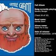 Le texte musical TAKE ME de GENTLE GIANT est également présent dans l'album Giant for a day (1978)
