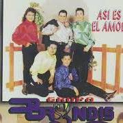 Le texte musical TUVE QUE PARTIR de GRUPO BRYNDIS est également présent dans l'album Así es el amor (1997)