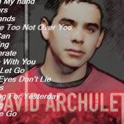 Le texte musical CRUSH de DAVID ARCHULETA est également présent dans l'album David archuleta
