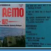 Le texte musical I GIORNI DELL'ARCOBALENO - NICOLA DI BARI de SANREMO 1972 est également présent dans l'album Sanremo 1972