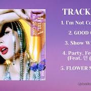 Le texte musical I'M NOT COOL de HYUNA est également présent dans l'album I'm not cool (2021)