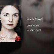 Le texte musical STAY de LENA KATINA est également présent dans l'album Never forget