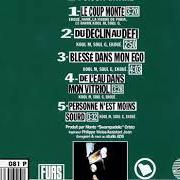 Le texte musical BLESSÉ DANS MON EGO de LA RUMEUR est également présent dans l'album Le poison d'avril (1997)