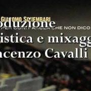 Le texte musical VERSO DOMANI de GIACOMO SCHEMBARI est également présent dans l'album Per ogni parola che non dico