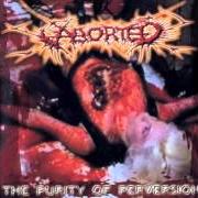 Le texte musical WRENCHED CARNAL ORNAMENTS de ABORTED est également présent dans l'album The purity of perversion (1999)
