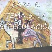 Le texte musical LA ESPECULACIÓN de CARLOS CANO est également présent dans l'album A la luz de los cantares (1976)