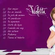 Le texte musical TIENES EL TALENTO de VIOLETTA est également présent dans l'album Cantar es lo que soy (2012)