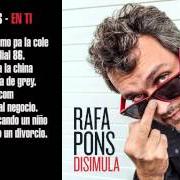 Le texte musical BUENOS AIRES de RAFA PONS est également présent dans l'album Disimula (2015)
