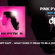 Le texte musical I SEE ICE I SEE STUPID ICE de RIFF RAFF est également présent dans l'album Pink python (2019)