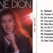 Le texte musical COMME ON DISAIT AVANT de CELINE DION est également présent dans l'album Mélanie (1984)
