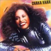 Le texte musical I KNOW YOU, I LIVE YOU de CHAKA KHAN est également présent dans l'album What cha' gonna do for me? (1981)