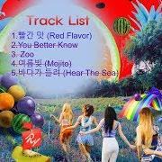 Le texte musical YOU BETTER KNOW de RED VELVET est également présent dans l'album The red summer - summer mini album (2017)