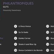 Le texte musical BOUGÉ BAGAY LA de GUTS est également présent dans l'album Philantropiques (2019)