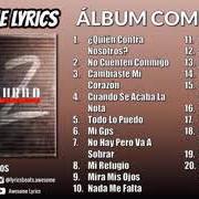Le texte musical TIEMPO = AMOR de ALEX ZURDO est également présent dans l'album ¿quién contra nosotros? (2018)
