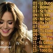 Le texte musical MUJERES de KARINA est également présent dans l'album Mujeres (2017)