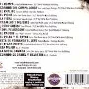 Le texte musical EL PICHO de FIDEL RUEDA est également présent dans l'album Caballos y mujeres (2007)