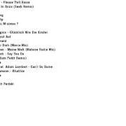 Le texte musical TANGLIN de GOMEZ est également présent dans l'album Silence - cd2 (2004)