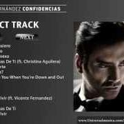 Le texte musical ¿POR QUÉ TE VAS? de ALEJANDRO FERNÁNDEZ est également présent dans l'album Confidencias (2013)