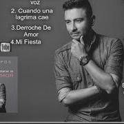 Le texte musical COMO LLUVIA de ALEX CAMPOS est également présent dans l'album Derroche de amor (2015)