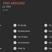 Le texte musical DON'T CALL ME JOE de JJ CALE est également présent dans l'album Stay around (2019)