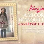 Le texte musical MI SALVADOR de KARI JOBE est également présent dans l'album Donde te encuentro (2012)
