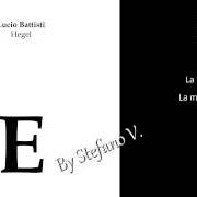 Le texte musical LA BELLEZZA RIUNITA de LUCIO BATTISTI est également présent dans l'album Hegel (1994)