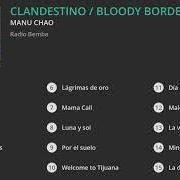 Le texte musical LUNA Y SOL de MANU CHAO est également présent dans l'album Clandestino / bloody border (2019)