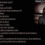 Le texte musical TRES SEMANAS de MARCO ANTONIO SOLIS est également présent dans l'album Gracias por estar aqui (2013)