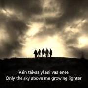 Le texte musical NÄLKÄ, VÄSYMYS JA EPÄTOIVO de MOONSORROW est également présent dans l'album Varjoina kuljemme kuolleiden maassa (2011)