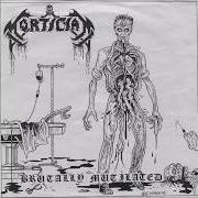 Le texte musical NECROCANNIBAL de MORTICIAN est également présent dans l'album Brutally mutilated (1990)