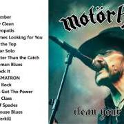 Le texte musical ACE OF SPADES de MOTORHEAD est également présent dans l'album Clean your clock (2016)