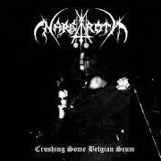 Le texte musical BLACK METAL IST KRIEG de NARGAROTH est également présent dans l'album Crushing some belgian scum (2004)