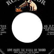 Le texte musical YOU'RE FOLLOWING ME de PERRY COMO est également présent dans l'album Love makes the world go 'round