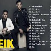 Le texte musical NO SÉ SI ES AMOR de REIK est également présent dans l'album Reik