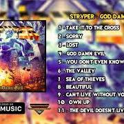 Le texte musical TAKE IT TO THE CROSS de STRYPER est également présent dans l'album God damn evil (2018)