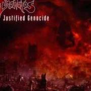 Le texte musical MARCH OF THE INFIDELS de THANATOS est également présent dans l'album Justified genocide (2009)