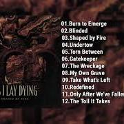 Le texte musical UNDERTOW de AS I LAY DYING est également présent dans l'album Shaped by fire (2019)