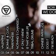Le texte musical BONNIE & CLYDE de TRICKY est également présent dans l'album False idols (2013)