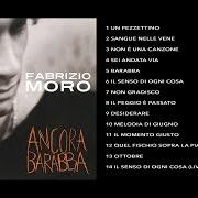 Le texte musical IL PEGGIO E' PASSATO de FABRIZIO MORO est également présent dans l'album Barabba (2009)