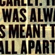 Le texte musical APOCALYPTIC LOVE SONG de SCARLET est également présent dans l'album This was always meant to fall apart (2006)