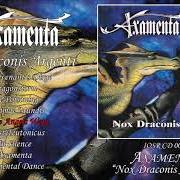 Le texte musical DRAGONSTORM de AXAMENTA est également présent dans l'album Nox draconis argenti (1999)