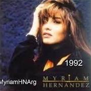 Le texte musical NO TE QUIERO COMO UN AMIGO de MYRIAM HERNANDEZ est également présent dans l'album Myriam hernandez iii (1992)